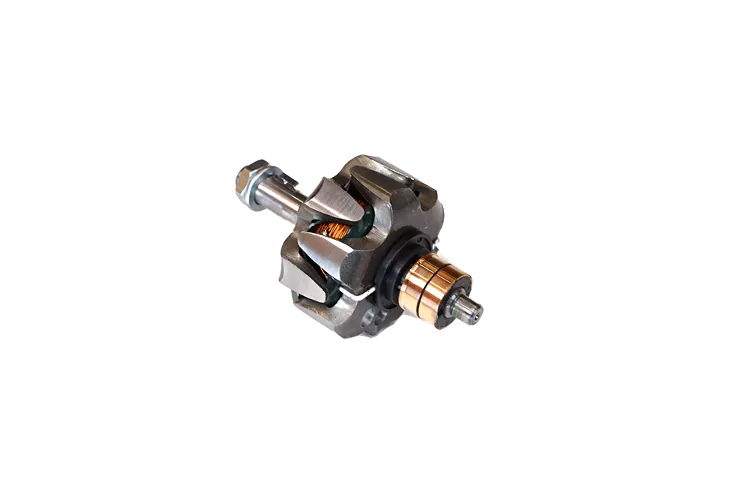 Alternator Rotor 12V 55A Large Slip Ring, Paykan Type